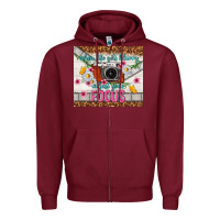 Burgundy when life gets blurry adjust your focus Zipper Hoodie - TumblerDesignByShophia