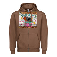 Chestnut when life gets blurry adjust your focus Zipper Hoodie - TumblerDesignByShophia