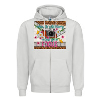 Dove Grey when life gets blurry adjust your focus Zipper Hoodie - TumblerDesignByShophia