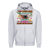 Heather Grey when life gets blurry adjust your focus Zipper Hoodie - TumblerDesignByShophia