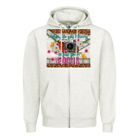 Oatmeal Heather when life gets blurry adjust your focus Zipper Hoodie - TumblerDesignByShophia