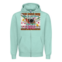 Seafoam when life gets blurry adjust your focus Zipper Hoodie - TumblerDesignByShophia