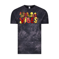 Cloud Black softball vibes Vintage Tee - MaliasSmallBusiness