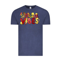 Vintage Denim softball vibes Vintage Tee - MaliasSmallBusiness