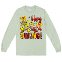 Matcha hey sister sister swing softball Long Sleeve Tee - Artiststas
