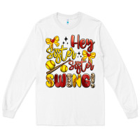 White hey sister sister swing softball Long Sleeve Tee - Artiststas