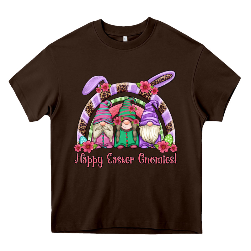 Happy Easter Gnomies Rainbow Heavy Core Tee by Artiststas | Teevron