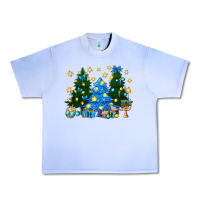 Grape Ice Hannukah Christmas trees Urban Heavy Tee - NancyCooperArtShop