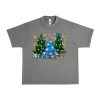Tornado Hannukah Christmas trees Urban Heavy Tee - NancyCooperArtShop