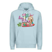 Blue Mist My first Easter Day Premium Hoodie - CowGirlArtShop