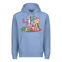 Colony Blue My first Easter Day Premium Hoodie - CowGirlArtShop