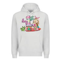 Dove Grey My first Easter Day Premium Hoodie - CowGirlArtShop