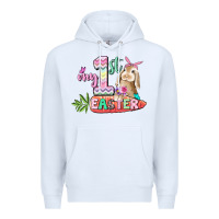 White My first Easter Day Premium Hoodie - CowGirlArtShop