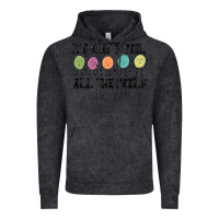 Vintage Black ıt's okay to feel all the feels Vintage Hoodie - MaliasSmallBusiness