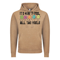 Vintage Coffee ıt's okay to feel all the feels Vintage Hoodie - MaliasSmallBusiness