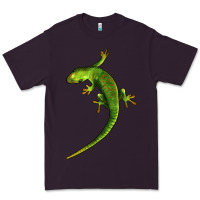 Plum Green Lizard Illustrations Premium Tee - LillyAllenDesigns