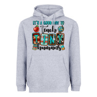 Heather Grey it's a good day to teach tiny humans Heavyweight Hoodie - OliviaCreatesArt