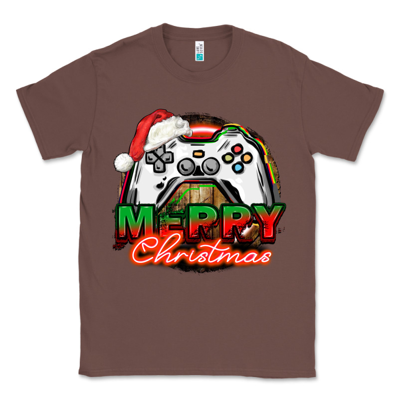 Gamer Merry Christmas Classic Tee by NancyCooperArtShop | Teevron