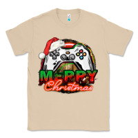 Mushroom Gamer Merry Christmas Classic Tee - NancyCooperArtShop