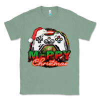Sage Gamer Merry Christmas Classic Tee - NancyCooperArtShop