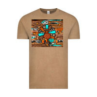 Vintage Coffee turkey Vintage Tee - JahusDesignShop