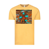 Vintage Mustard turkey Vintage Tee - JahusDesignShop
