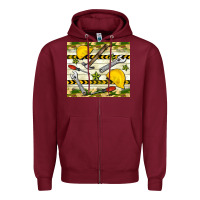 Burgundy tools Zipper Hoodie - TumblerDesignByShophia