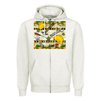 Oatmeal Heather tools Zipper Hoodie - TumblerDesignByShophia