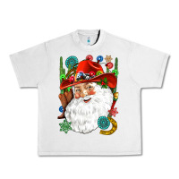 Lunar Rock Cowboy Santa Urban Heavy Tee - NancyCooperArtShop