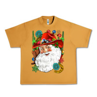 Peanut Butter Cowboy Santa Urban Heavy Tee - NancyCooperArtShop