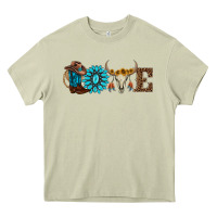 Mossy western love Heavy Core Tee - AdoDesignShop