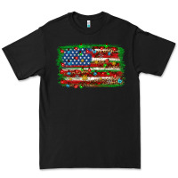 Black Christmas american flag Premium Tee - NancyCooperArtShop