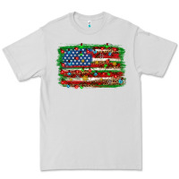 Dove Grey Christmas american flag Premium Tee - NancyCooperArtShop