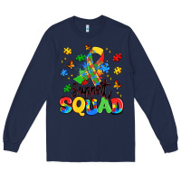 Navy support squad Long Sleeve Tee - Artiststas