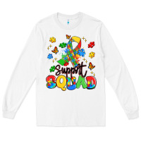 White support squad Long Sleeve Tee - Artiststas