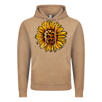 Vintage Coffee sunflower leopard Vintage Hoodie - Jasminsmagicworld