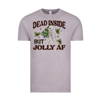 Vintage Zinc dead inside but jolly af Vintage Tee - MaliasSmallBusiness