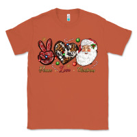 Copper Peace love Christmas Classic Tee - NancyCooperArtShop