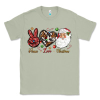 Matcha Peace love Christmas Classic Tee - NancyCooperArtShop