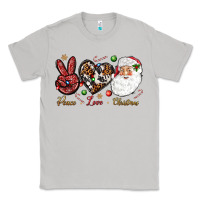 Moon Dust Peace love Christmas Classic Tee - NancyCooperArtShop