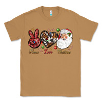 Toasted Coconut Peace love Christmas Classic Tee - NancyCooperArtShop