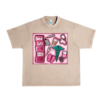 French Oak nurse Urban Heavy Tee - MaliasSmallBusiness