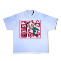 Grape Ice nurse Urban Heavy Tee - MaliasSmallBusiness