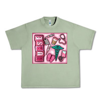 Oil Green nurse Urban Heavy Tee - MaliasSmallBusiness