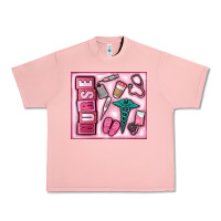 Salmon nurse Urban Heavy Tee - MaliasSmallBusiness