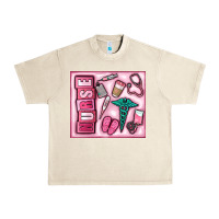 Sandshell nurse Urban Heavy Tee - MaliasSmallBusiness