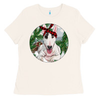 Bone Bull Terrier And Farm Ladies Tee - RanaPortraitStore
