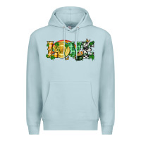 Blue Mist Western love St. Patrick's Day p Premium Hoodie - CowGirlArtShop
