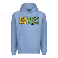 Colony Blue Western love St. Patrick's Day p Premium Hoodie - CowGirlArtShop
