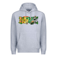 Heather Grey Western love St. Patrick's Day p Premium Hoodie - CowGirlArtShop